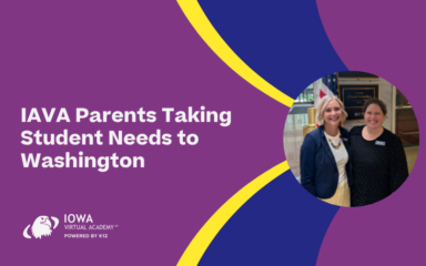 Iowa Virtual Academy parents advocate for student needs during a visit to Washington, D.C.